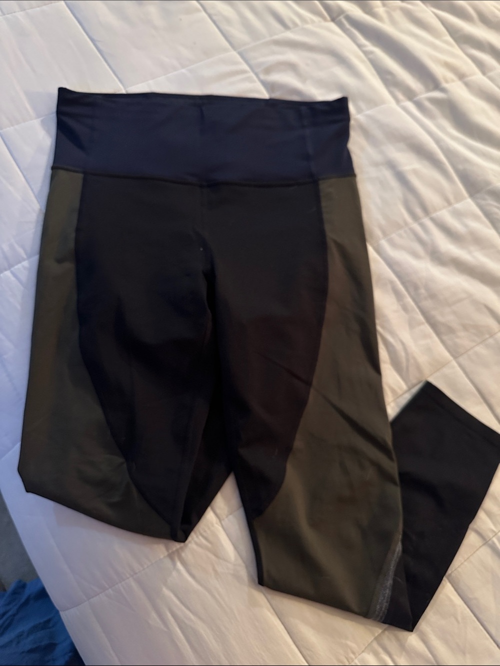 Athleta Colorblock Active Leggings in Black, Navy, Olive